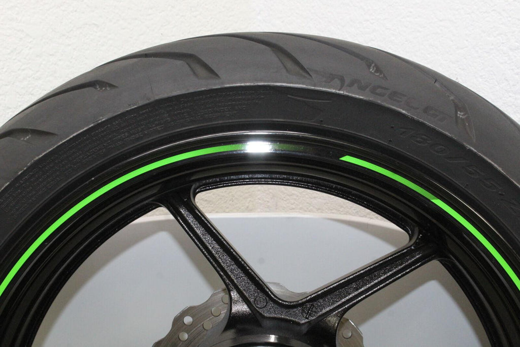 2019-21 Kawasaki Ninja Zx6R Zx636 Rear Wheel Oem & Firelli Gran Turismo Gt Tire