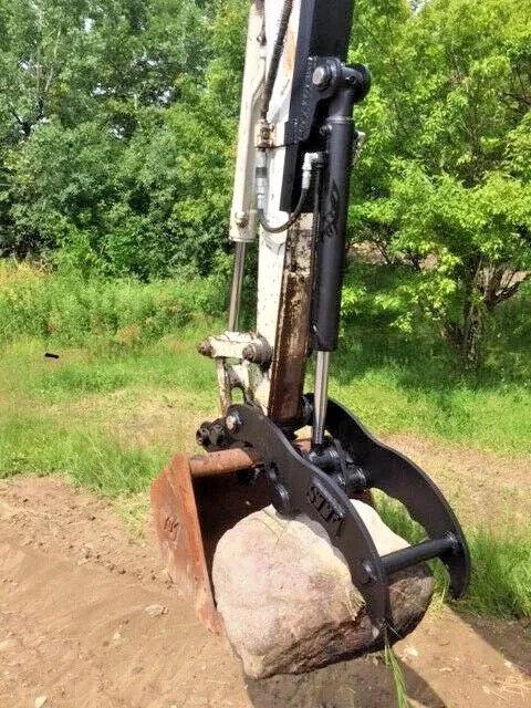 Takeuchi Tb235 Hydraulic Mini Excavator Thumb Grapple Clamp