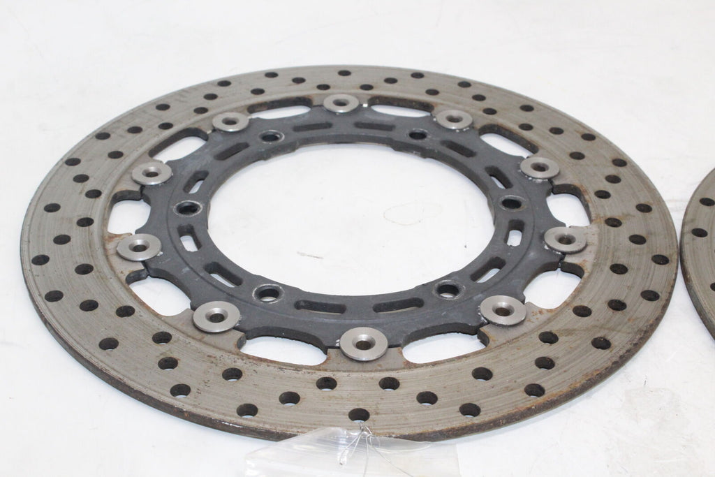 1998-99 Yamaha Yzf R1 Front Left Right Brake Rotors Discs 4Sv-2581T-01-00 Oem