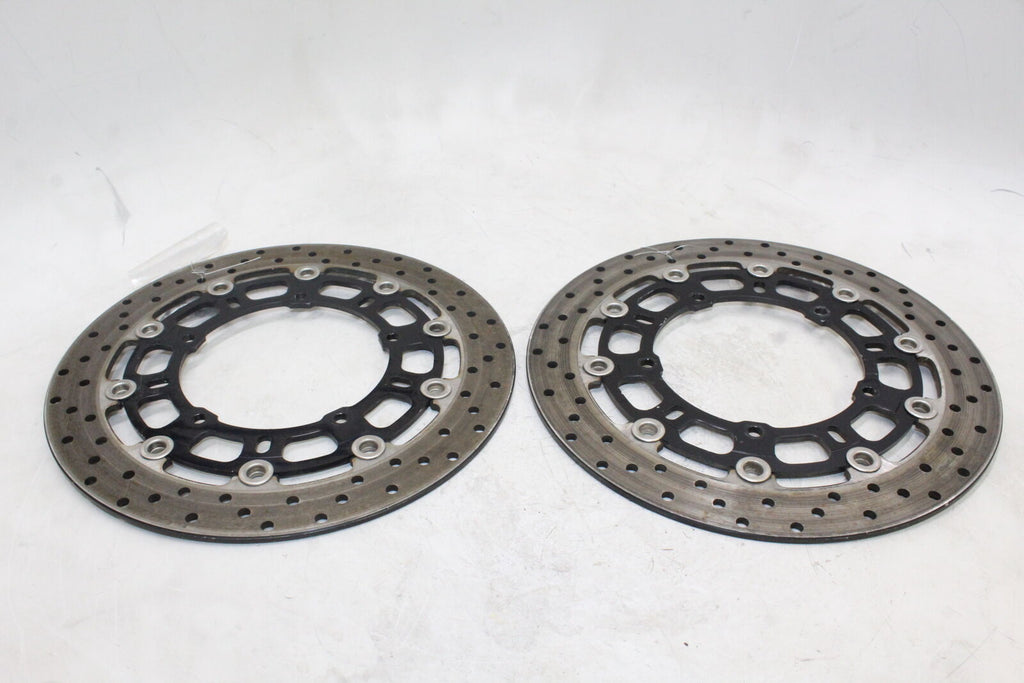 2008-16 Yamaha Yzf R6 Front Left Right Brake Rotors Discs 13S-2581T-00-00 Oem