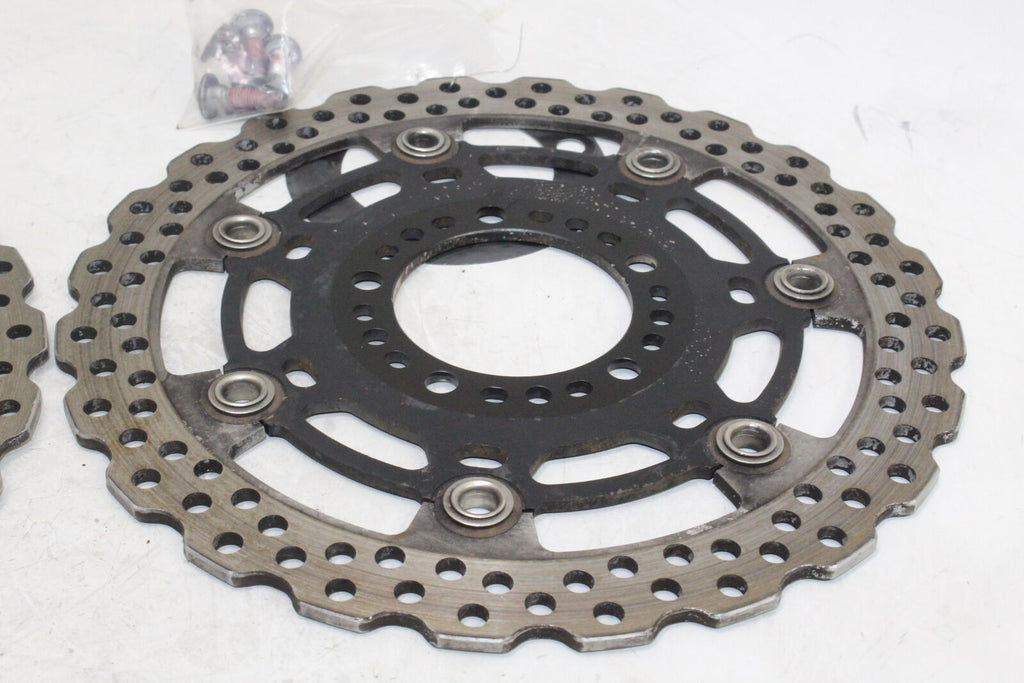 2009-11 Kawasaki Ninja 650R Ex650C Front Left Right Brake Rotors Discs Oem