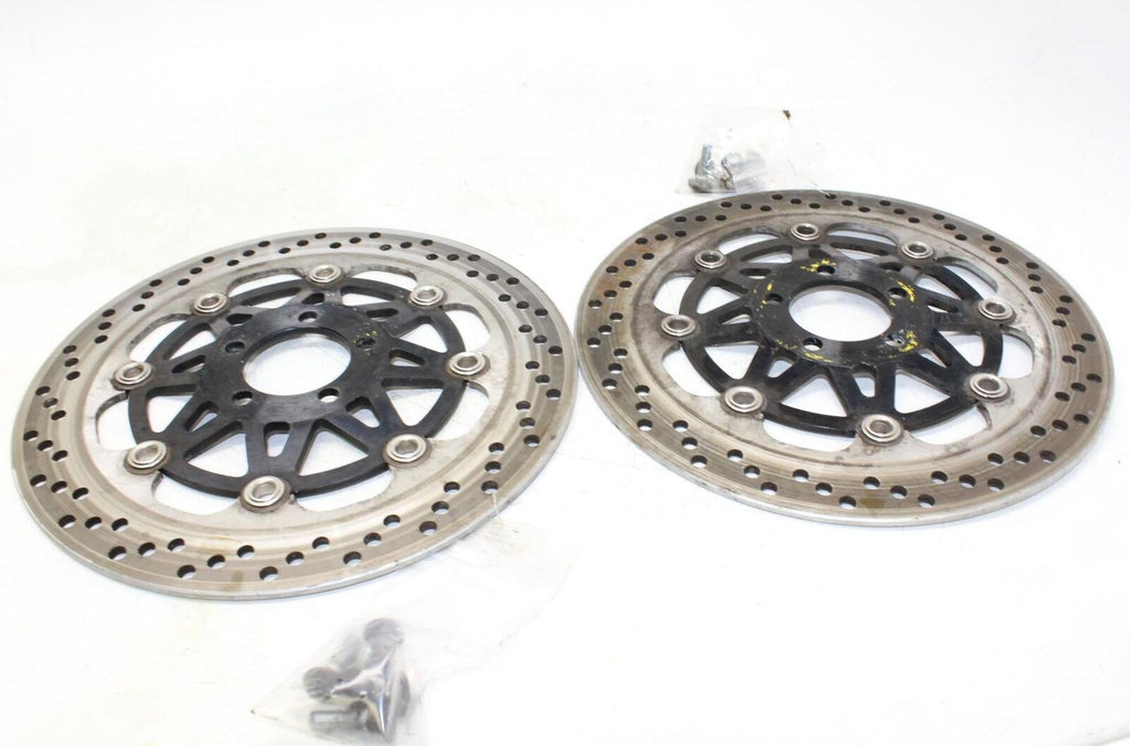 1996 Kawasaki Ninja Zx7R Zx750P Front Left Right Brake Rotors Discs Oem