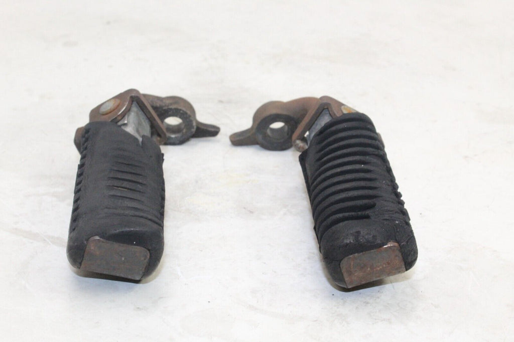 82-83 Yamaha Xj650 Front Left Right Driver Pegs Foot Rests Pair Oem