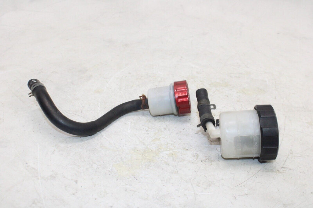 02-03 Yamaha Yzf R1 Oem Front Rear Brake Master Fluid Reservoirs Tank Bottles