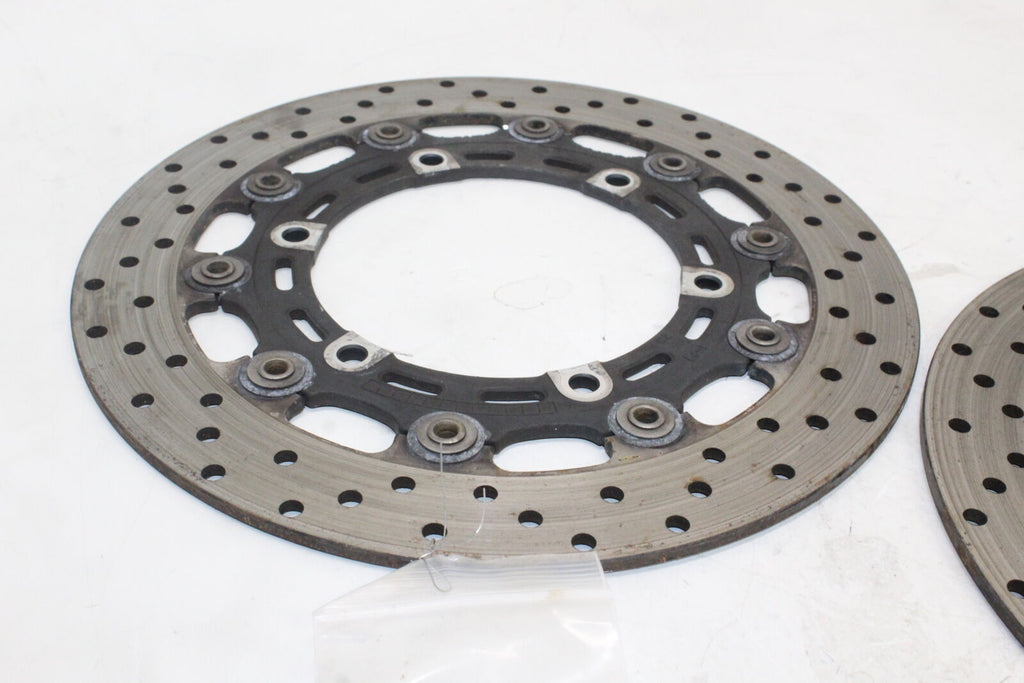 1998-99 Yamaha Yzf R1 Front Left Right Brake Rotors Discs 4Sv-2581T-01-00 Oem