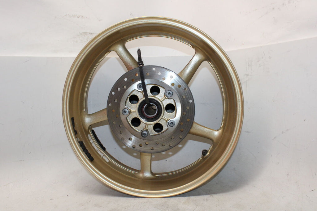 2009 Yamaha Yzf R6 Rear Back Wheel Rim With Rotor