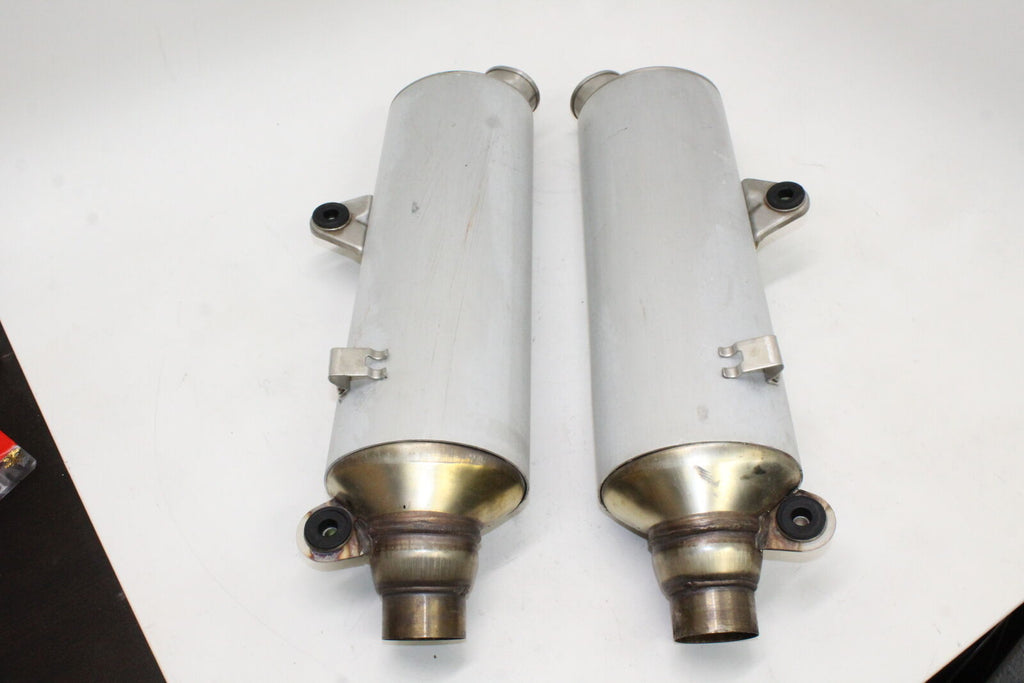 2000 Cagiva Gran Canyon 900 Exhaust Pipes Muffler Slip On Can Silencer Oem