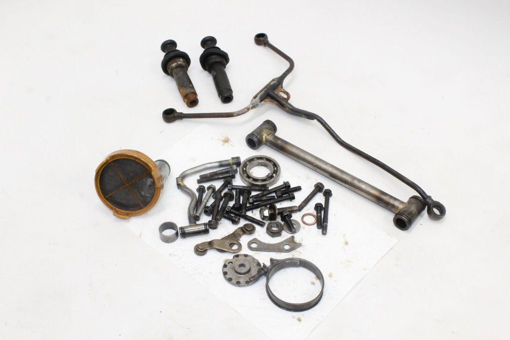 1986 Kawasaki Ninja 1000R Zx1000A Engine Bolts Oil Lines Pipes Filter Misc. Oem