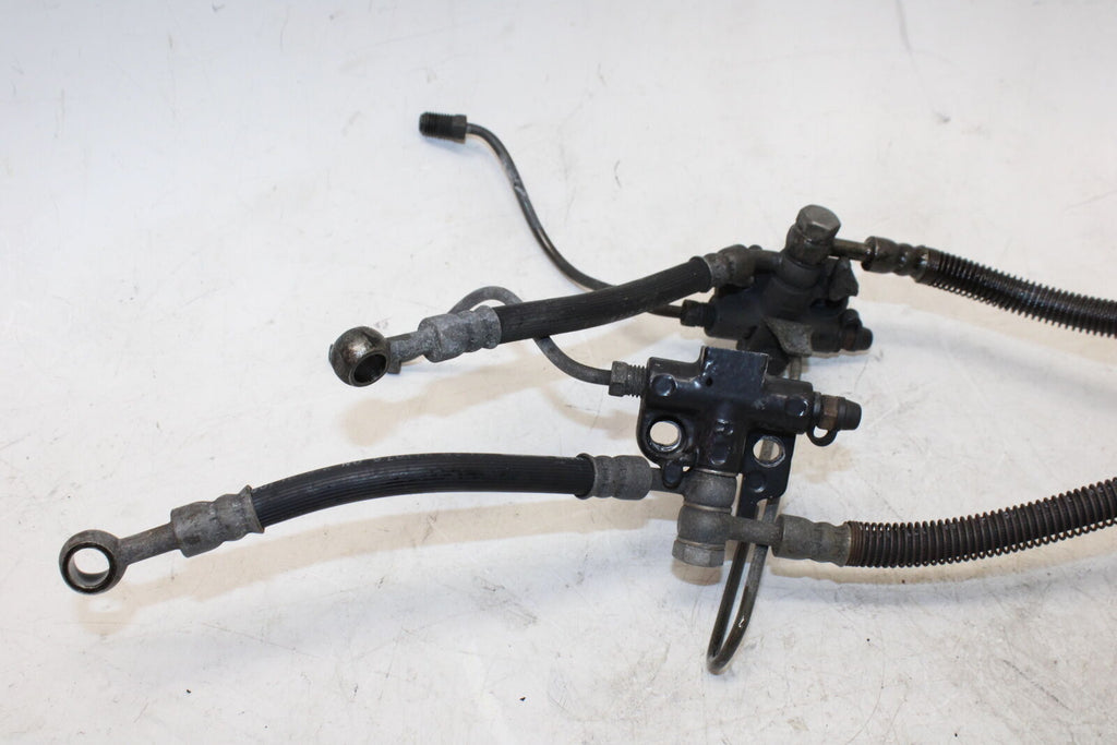 1983 Kawasaki Gpz750 Zx750A Front Brake Caliper Hoses Lines