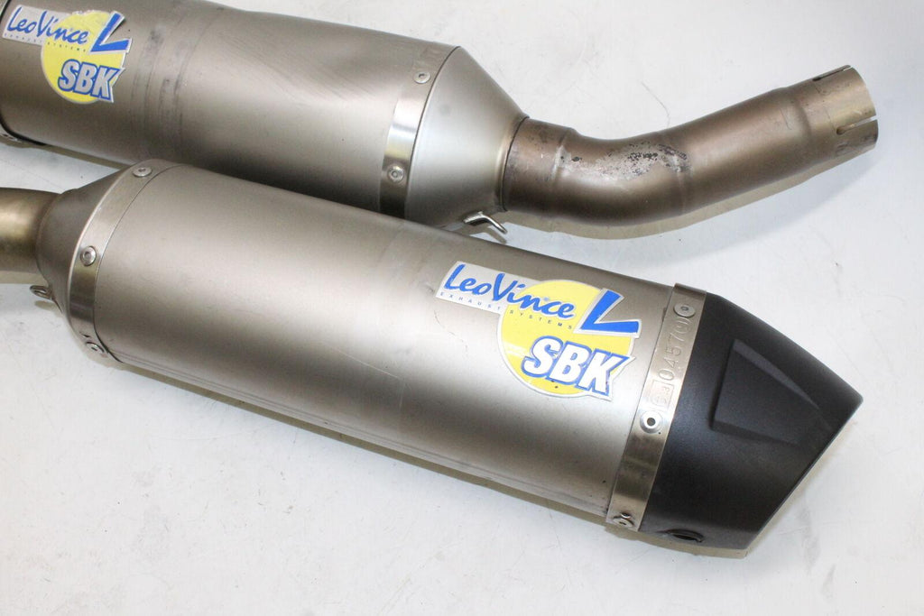 2008-14 Yamaha Yzf R1 Leo Vince Sbk Exhaust System Pipe Muffler 04579