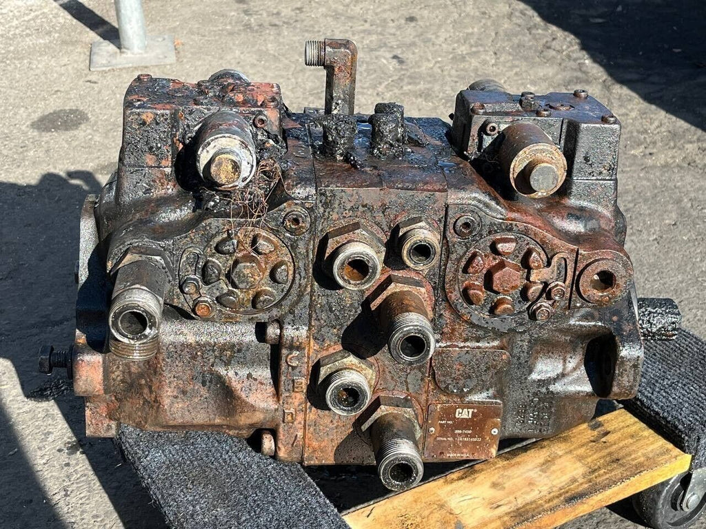 2018 Caterpillar 246D Cat Skid Steer Lps Reman Tandem Piston Pump Oem 398-7456