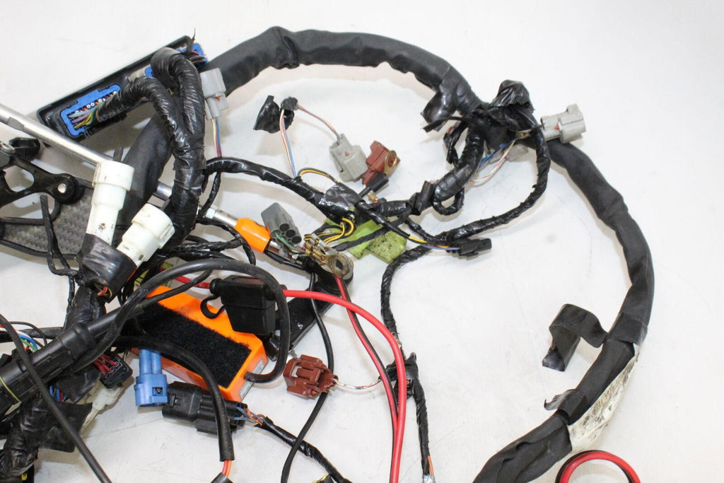 2011-15 Kawasaki Ninja Zx10R Track Bike Wiring Harness Ecu Irc Clutch Switches