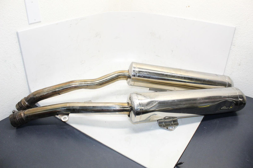 2010 Kawasaki Ninja Zx14 Zx1400C Exhaust Pipe Muffler Slip On Can Silencer