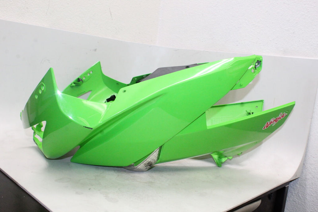 2009-11 Kawasaki Ninja 650R Ex650C Front Upper Nose Fairing Cowl Shroud Oem