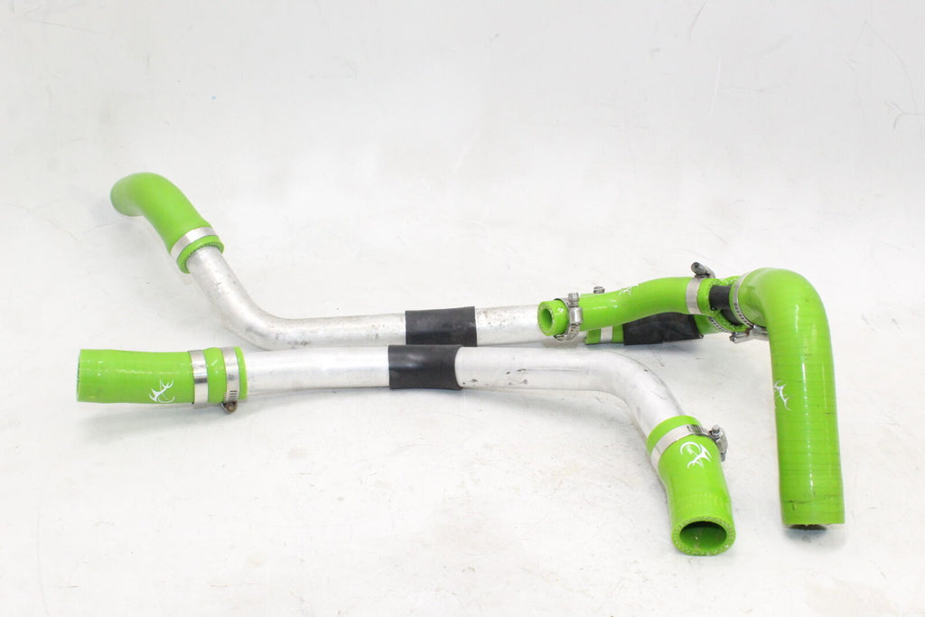 2005-06 Honda Cbr600Rr Radiator Green Hoses Engine Coolant Water Pipes Hoses