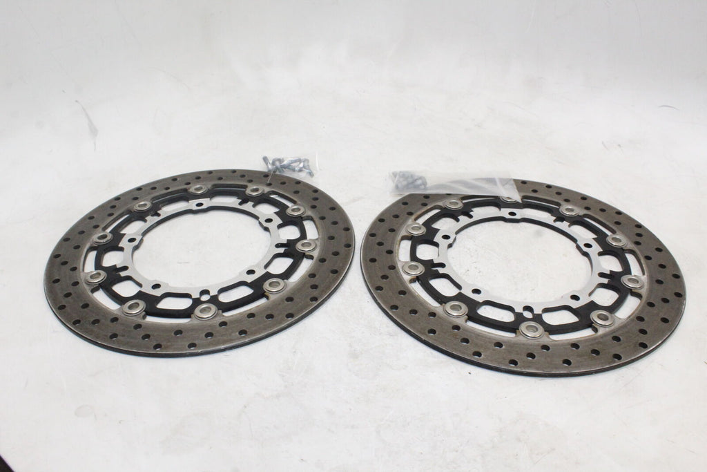 2008-16 Yamaha Yzf R6 Front Left Right Brake Rotors Discs 13S-2581T-00-00 Oem