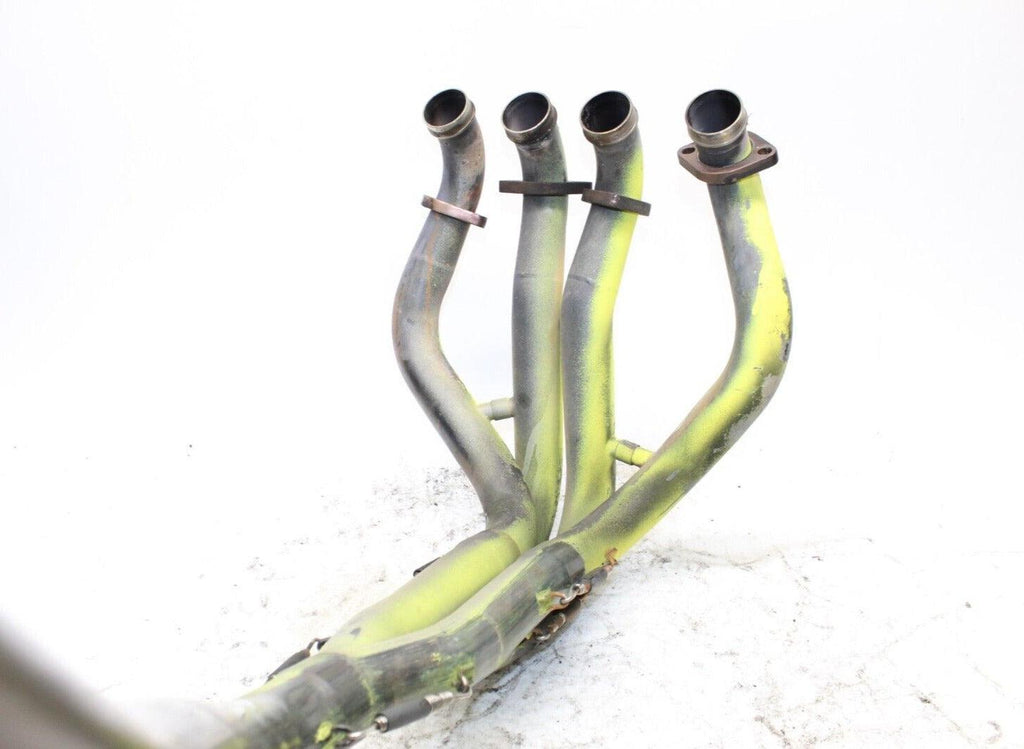 2004 Kawasaki Ninja Zx10 R Zx1000C Full Exhaust System Pipe Header Titanium