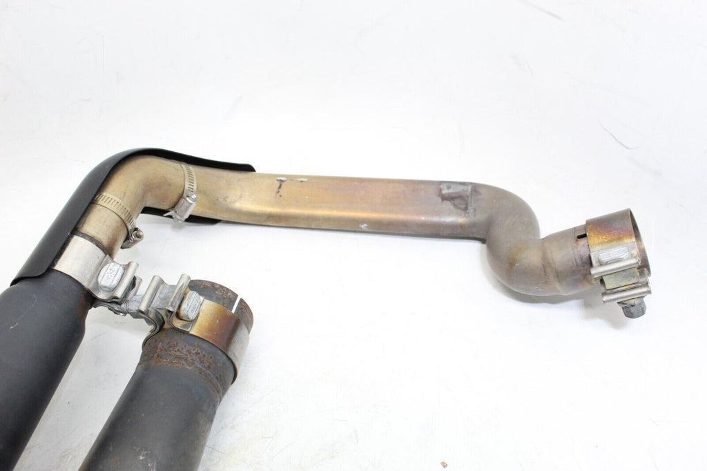 Mutazu Black Slip-On Mufflers Exhaust Harley Touring