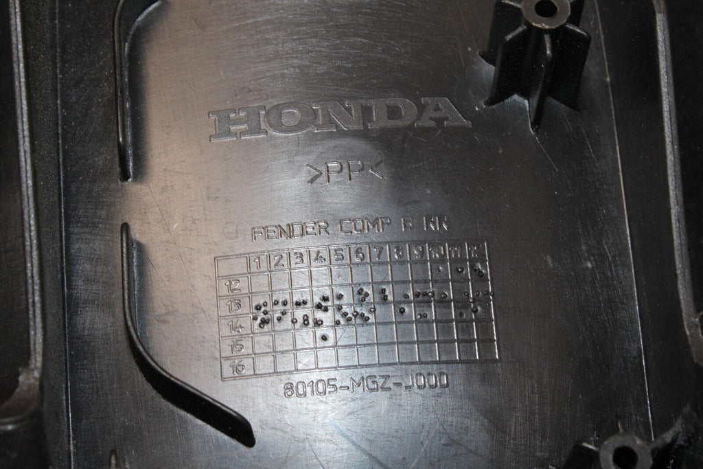 2015 Honda Cbr500R Rear Back Tail Undertail Battery Tray Plastic