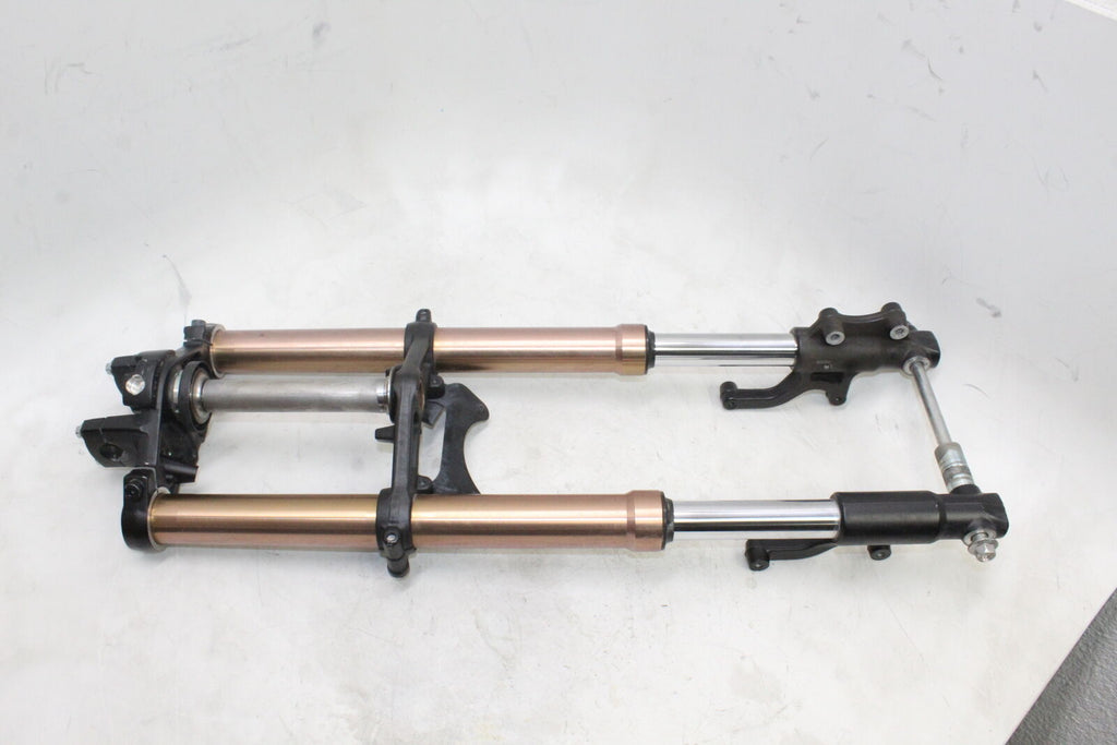 17-23 Kawasaki Z125 Pro Complete Front End Forks Suspension Triple Tree Oem