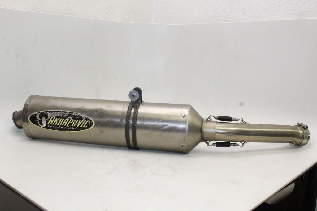 2003-05 Yamaha Yzf R6 Akrapovic Exhaust Pipe Muffler Slip On