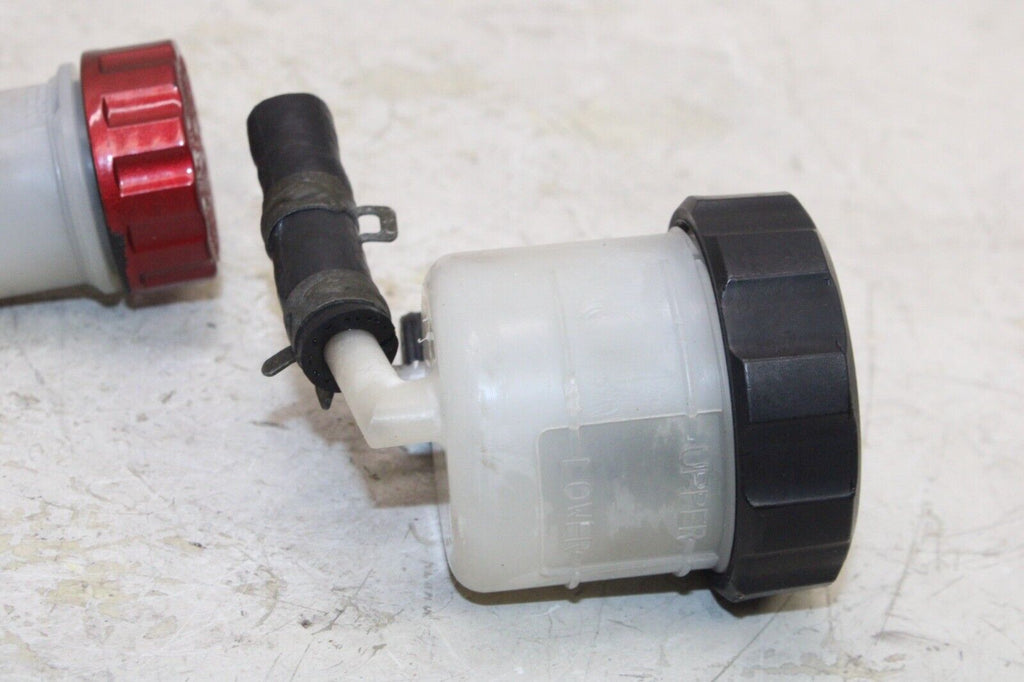 02-03 Yamaha Yzf R1 Oem Front Rear Brake Master Fluid Reservoirs Tank Bottles