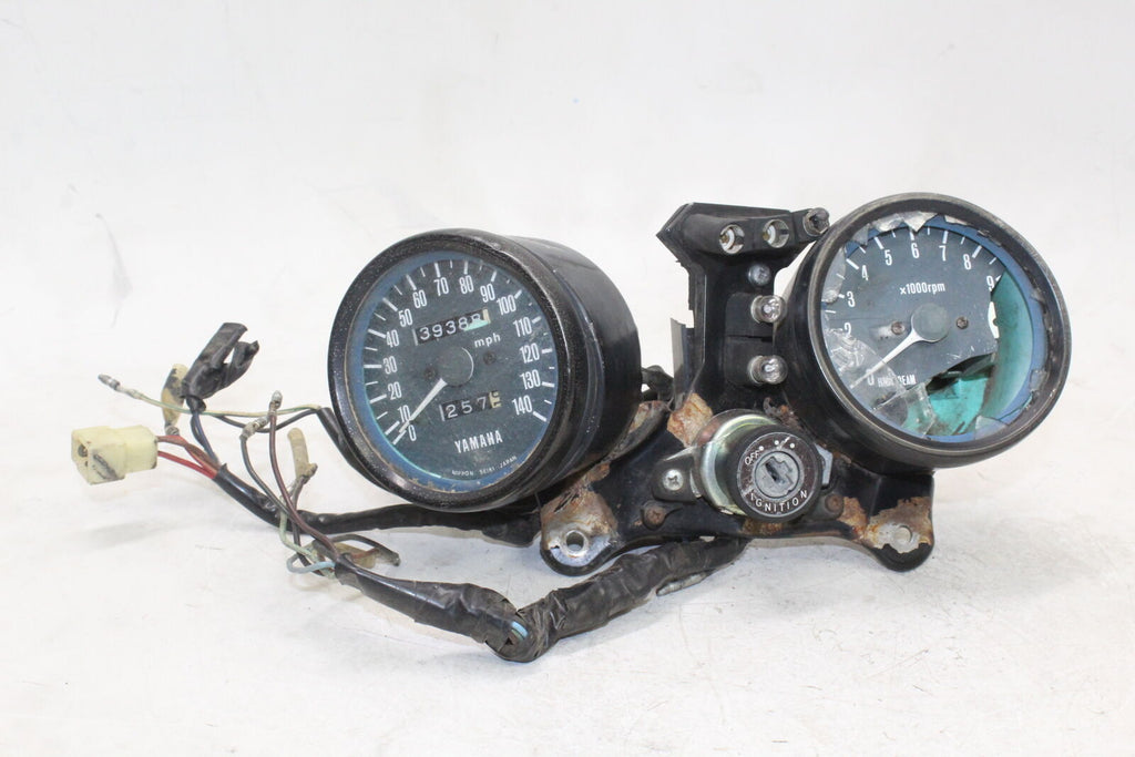 1976 Yamaha Xs750 Speedo Tach Gauges Display Cluster Speedometer Tachometer Oem