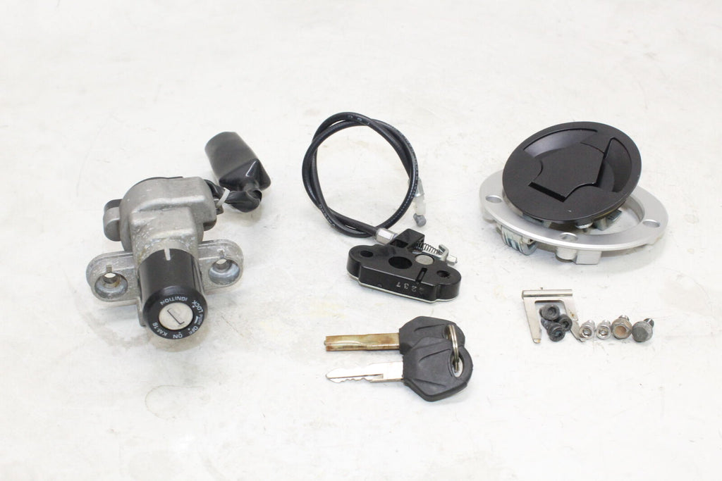 17-23 Kawasaki Z125 Pro Ignition Lock Key Set W/ Gas Cap And Seat Lock Oem