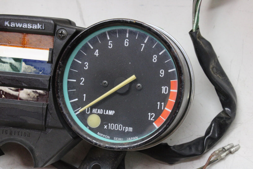 1981 Kawasaki Kz750E Standard Gauges Meter Speedo Tach