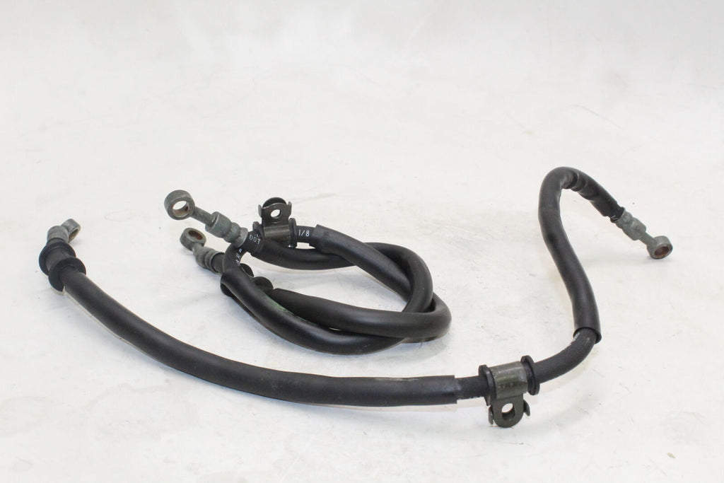 2002 Yamaha Yzf600R Front Brake Caliper Hoses Lines Oem