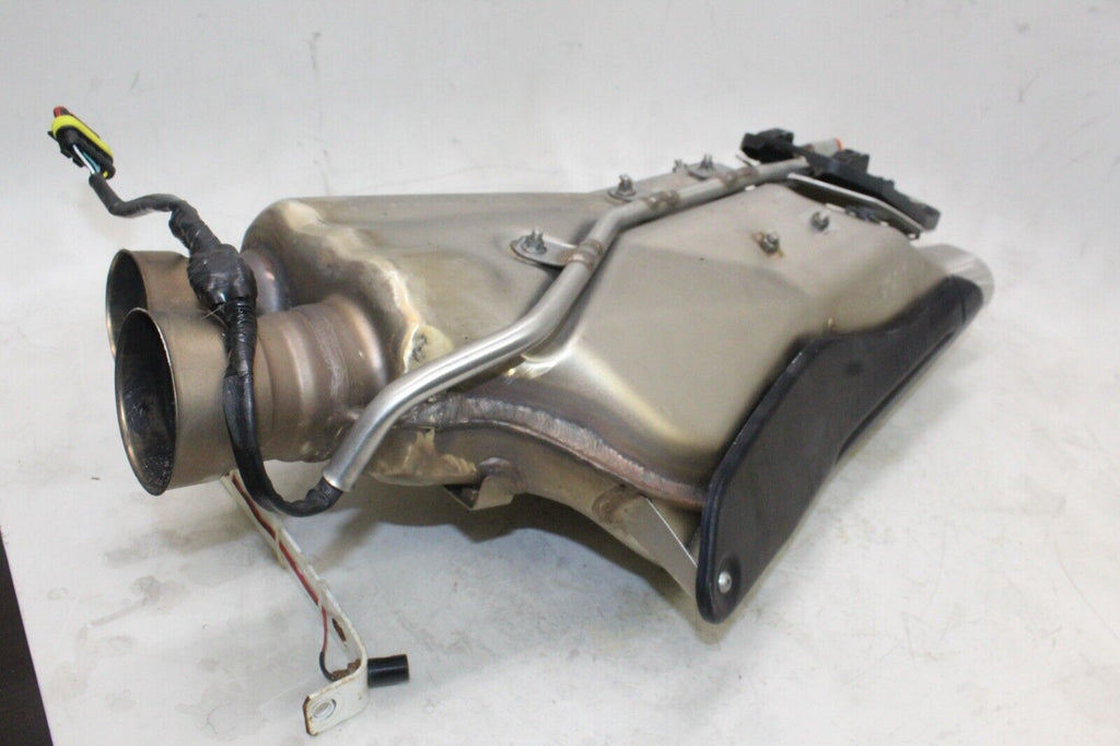 2004 Ducati 749 Oem Exhaust Pipe Muffler Slip On Can Silencer