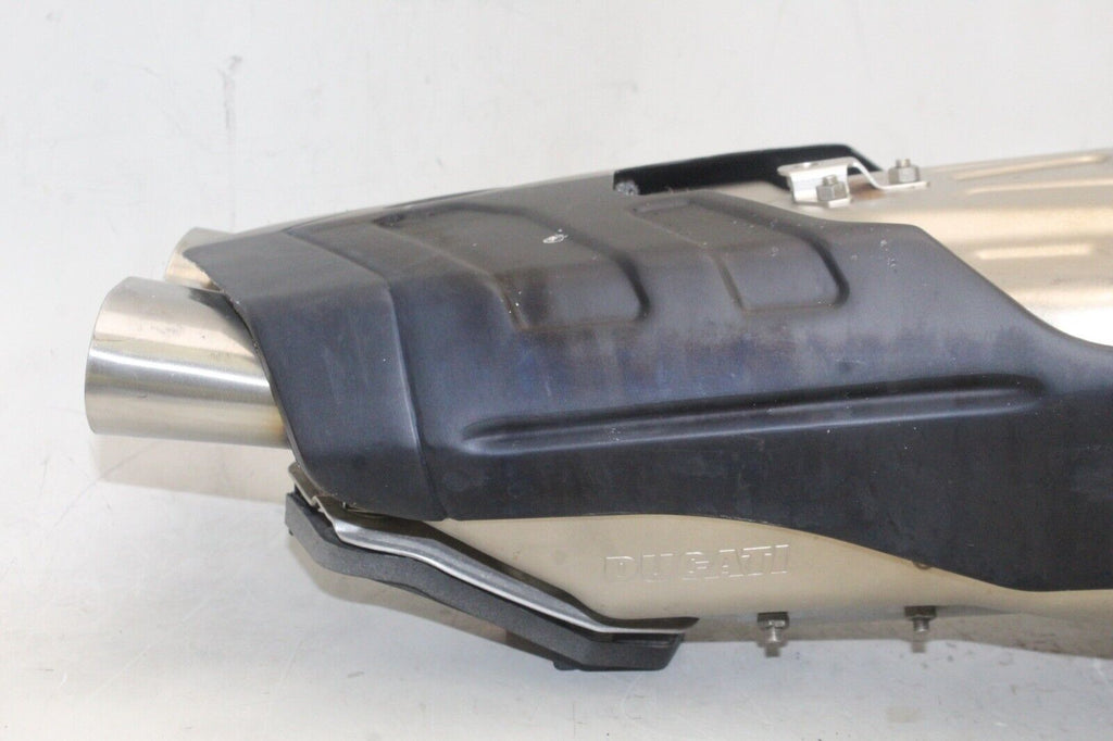 2004 Ducati 749 Oem Exhaust Pipe Muffler Slip On Can Silencer