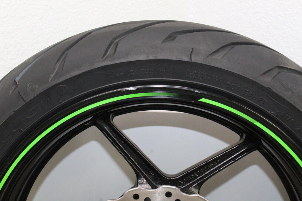 2019-21 Kawasaki Ninja Zx6R Zx636 Rear Wheel Oem & Firelli Gran Turismo Gt Tire