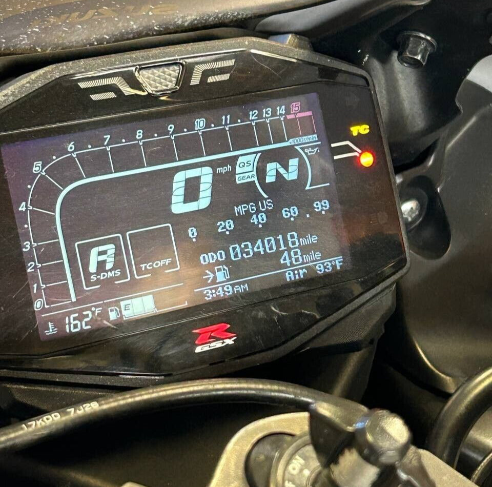 2018 Suzuki Gsxr1000R Speedo Tach Gauges Display Cluster Speedometer Tachometer