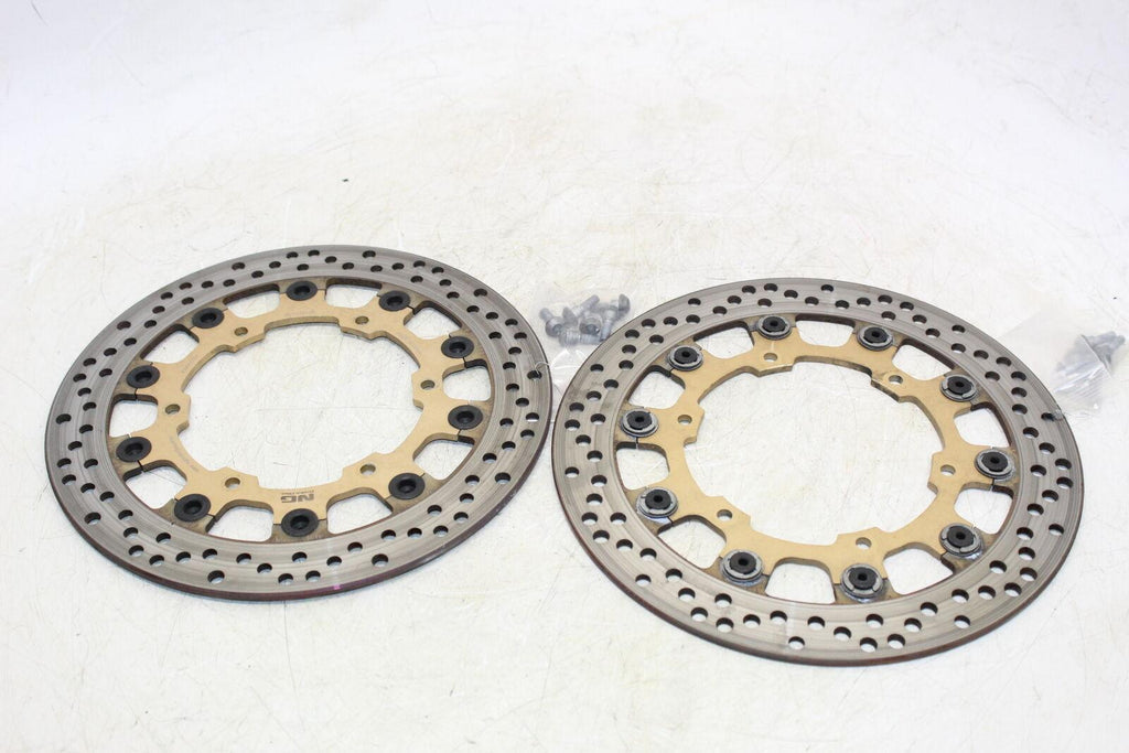 2000 Yamaha Yzf R1 Front Left Right Brake Rotors Discs