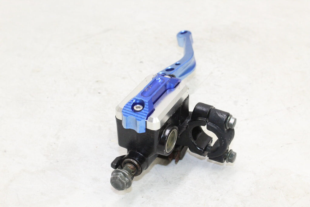 Cnc 7/8" 22Mm Front Blue Brake Master Cylinder W/ Lever