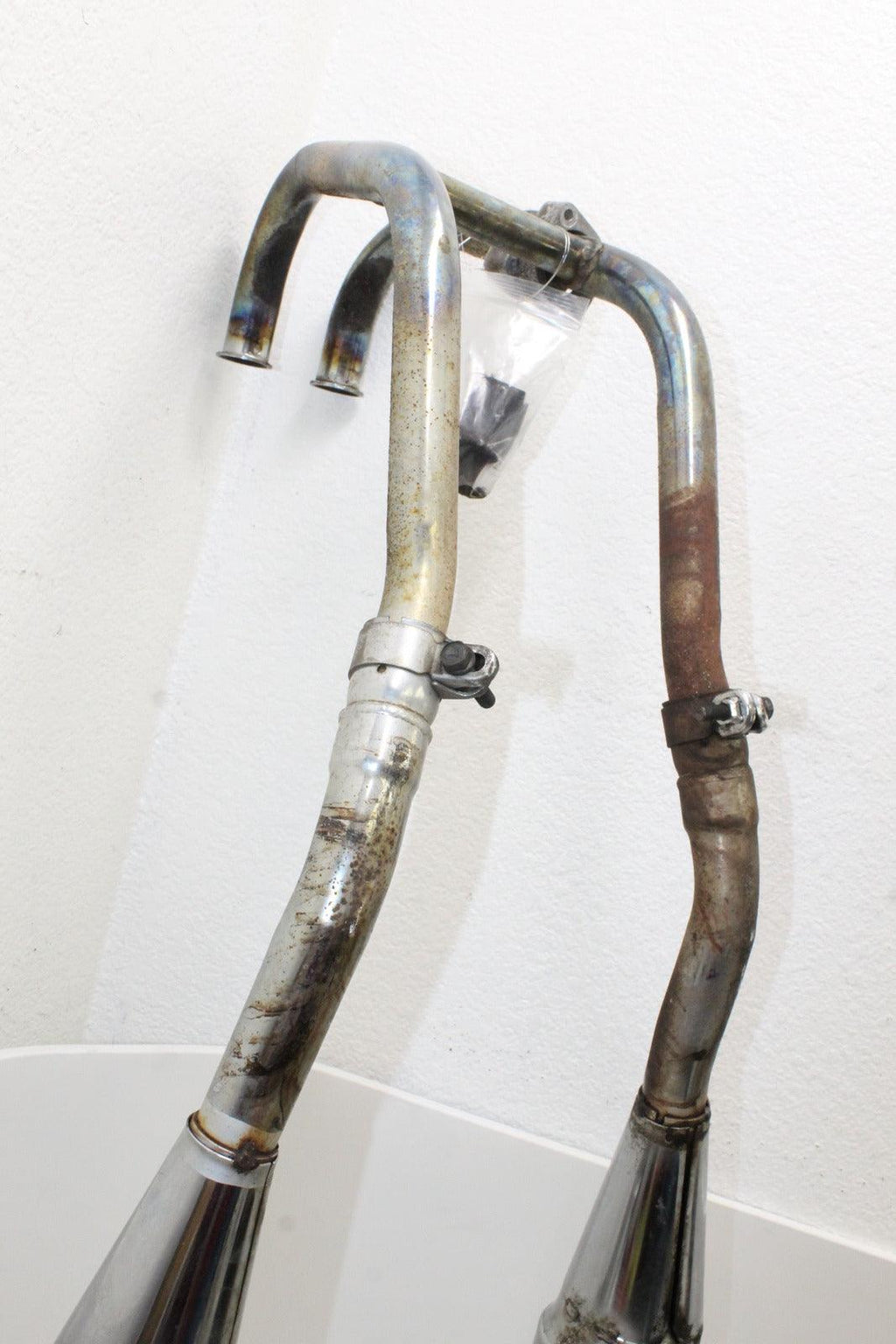 88-2007 Kawasaki Ninja 250R Ex250F Full Exhaust System Headers Pipe Muffler Oem