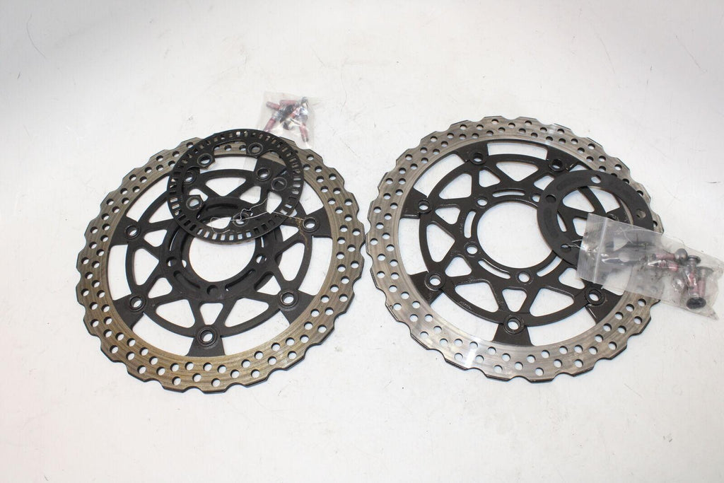 2013 Kawasaki Ninja Zx6R Zx636 Abs Front Left Right Brake Rotors Discs