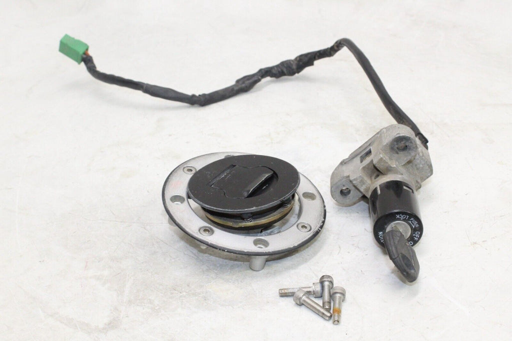 2009 Suzuki Gs500F Oem Ignition Lock W Key Set Gas Cap