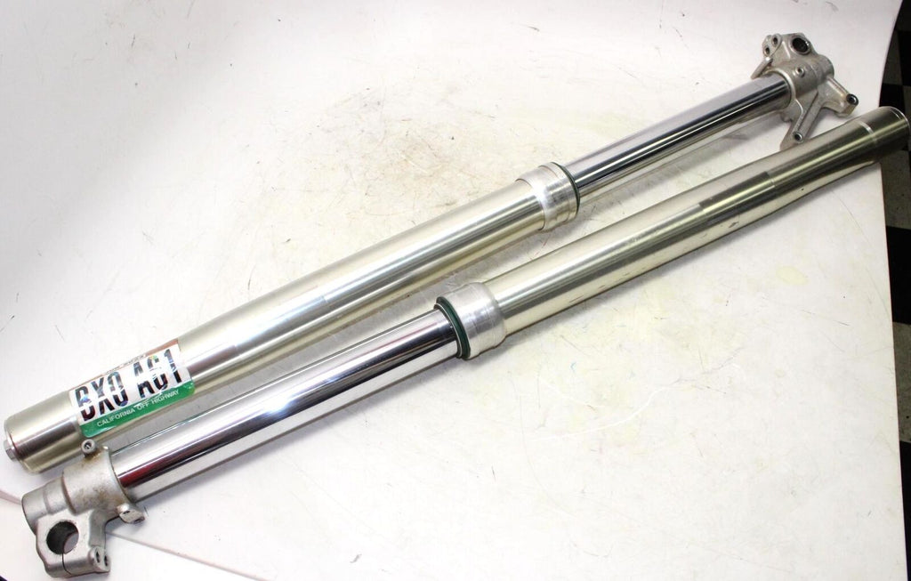 2002 Suzuki Rm250 Right Left Front Suspension Forks Shocks