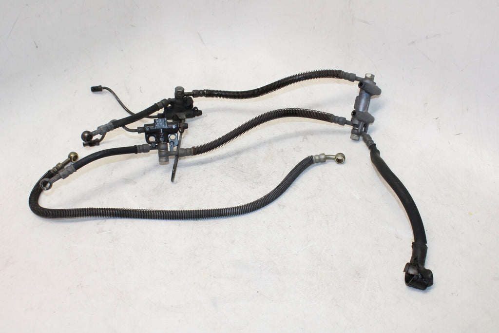 1983 Kawasaki Gpz750 Zx750A Front Brake Caliper Hoses Lines