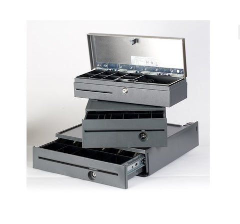 Toshiba Cash Drawer Compact With Horizontal Till Gray Tgc-40N7211