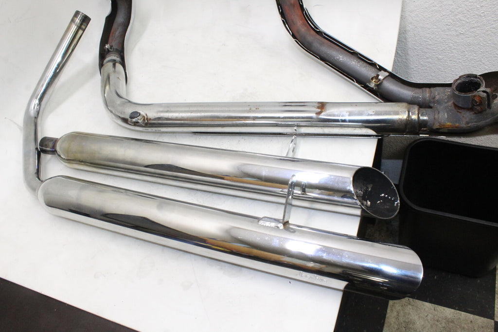 98-01 Honda Shadow Ace 1100 Vt1100T Jardine Full Exhaust Headers Pipes Mufflers