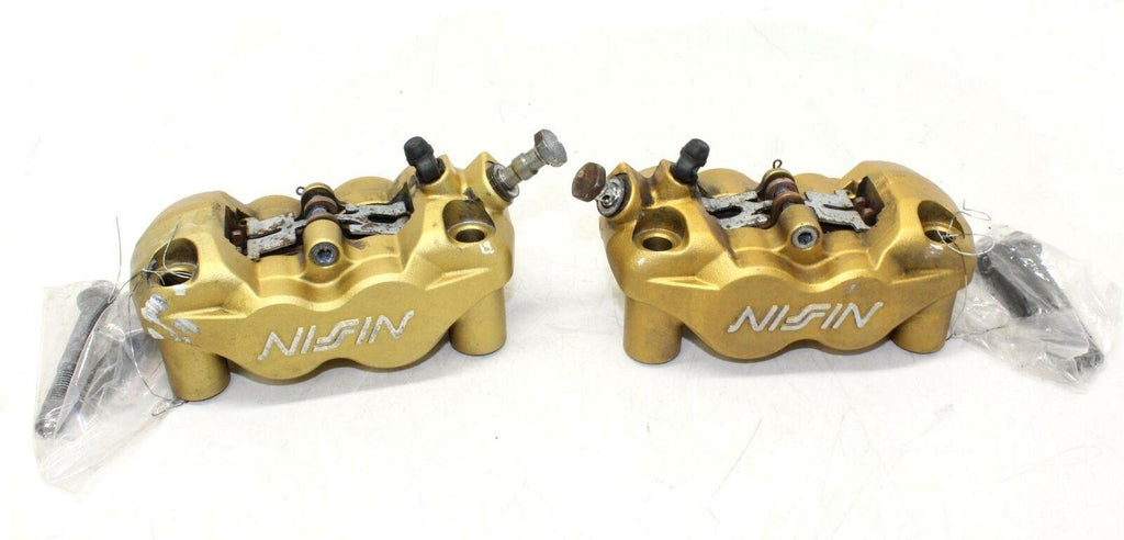 06-08 Triumph Daytona 675 Triple Right Left Front Brake Caliper Set Pair Caliper