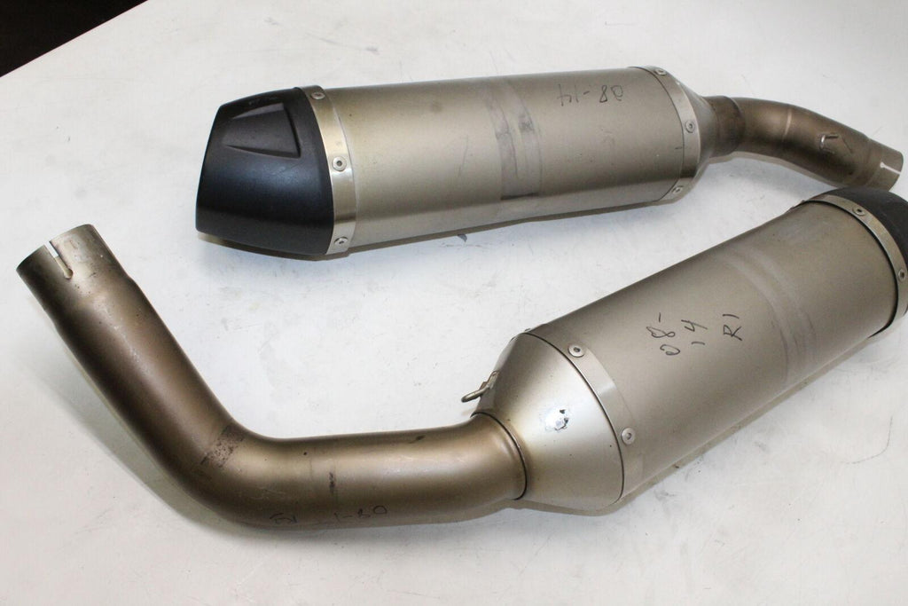 2008-14 Yamaha Yzf R1 Leo Vince Sbk Exhaust System Pipe Muffler 04579