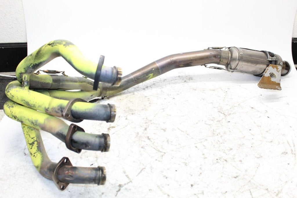 2004 Kawasaki Ninja Zx10 R Zx1000C Full Exhaust System Pipe Header Titanium