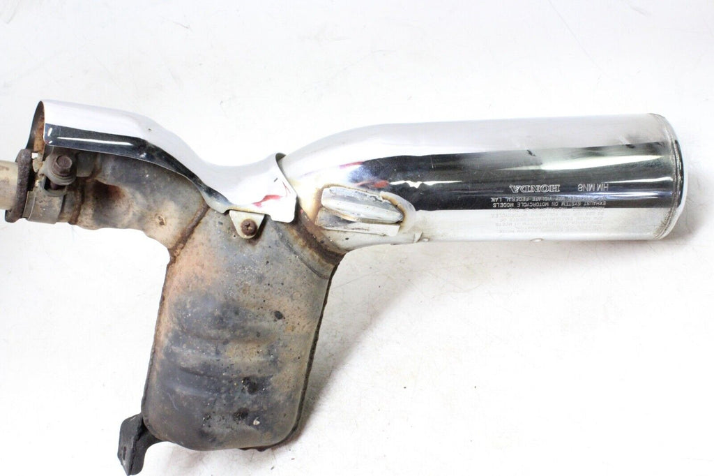 88-91 Honda Hawk Gt 650 Nt650 Oem Exhaust Pipe Muffler Slip On Can Silencer