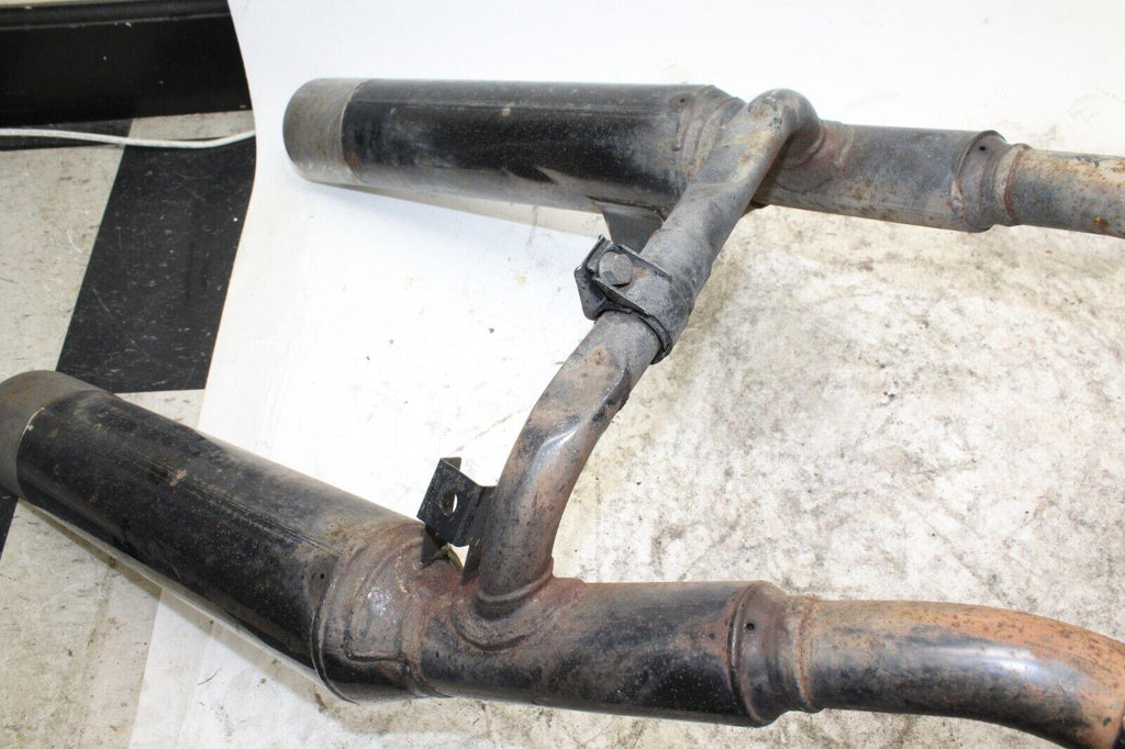 1985 Yamaha Fj600 Full Exhaust System Headers Pipe Muffler