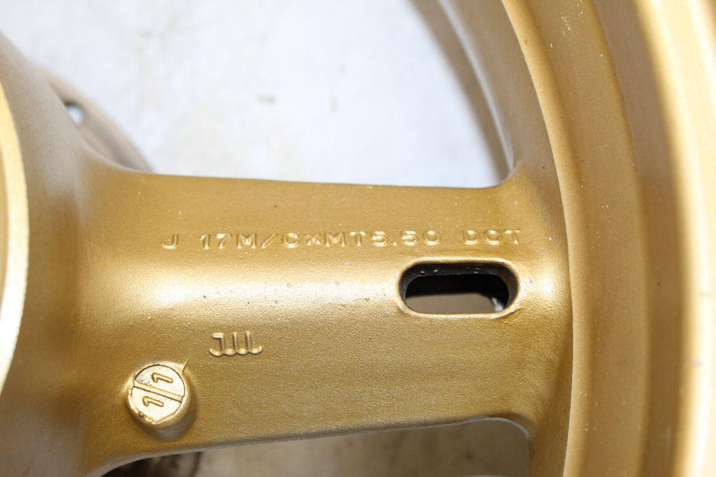 2003 Suzuki Gsxr600 Rear Back Wheel Rim Gold