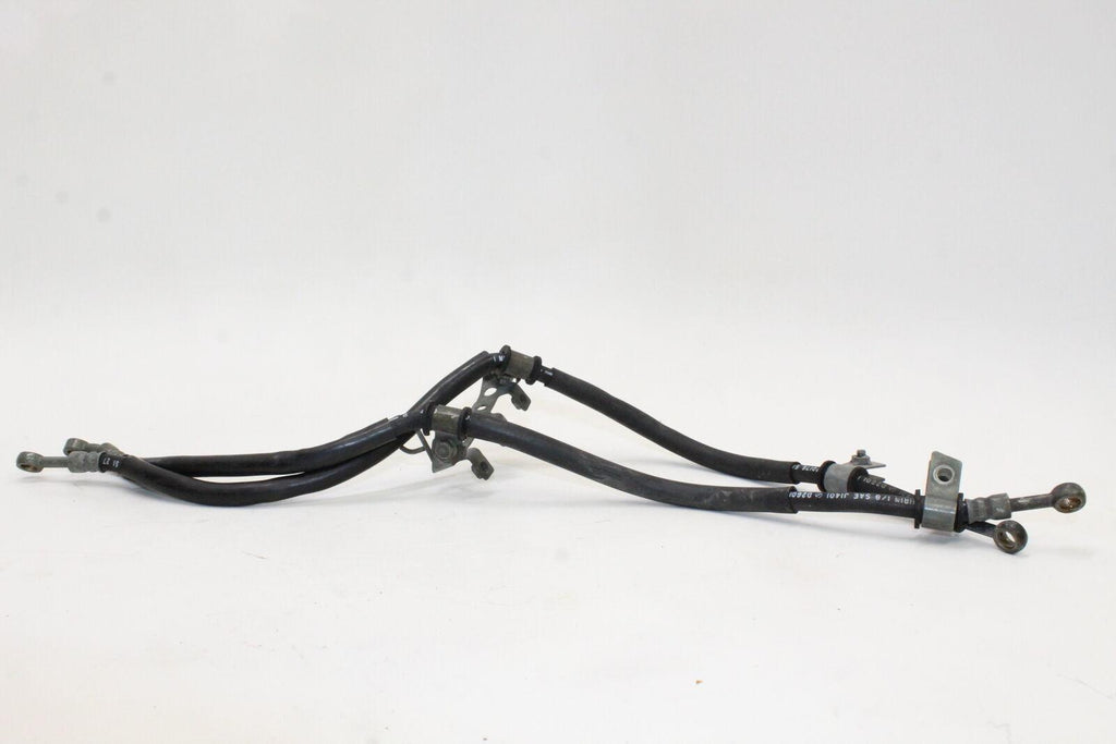 2001-02 Yamaha R6 Front Brake Caliper Hoses Lines Oem